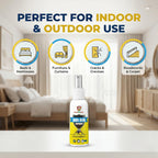 Bed Bug Spray | Fast Acting Bed Bug Killer & Repellent | Furniture | Safe for Indoor & Outdoor Use