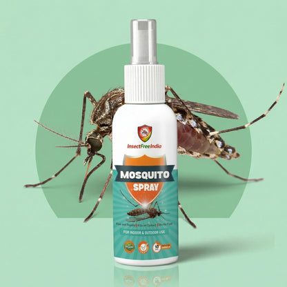 Mosquito Repellent Spray for Home | Herbal Larvicide for Coolers, Garden & Outdoor | Natural & Long-Lasting | Insect Free India