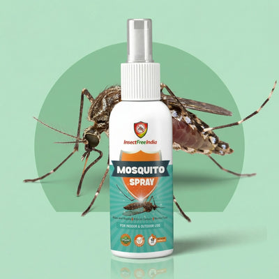 Mosquito Repellent Spray for Home | Herbal Larvicide for Coolers, Garden & Outdoor | Natural & Long-Lasting | Insect Free India