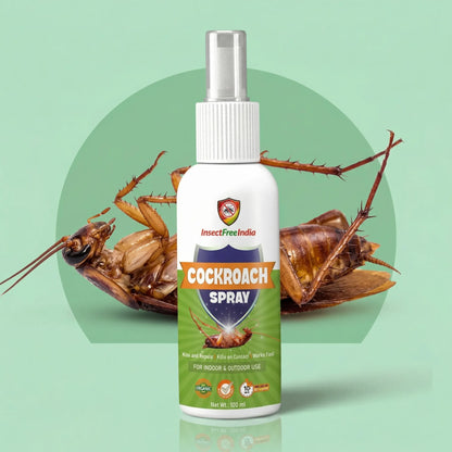 Cockroach Repellent Spray for Kitchen & Home | Herbal Non-Toxic Formula | Safe for Family | Insect Free India