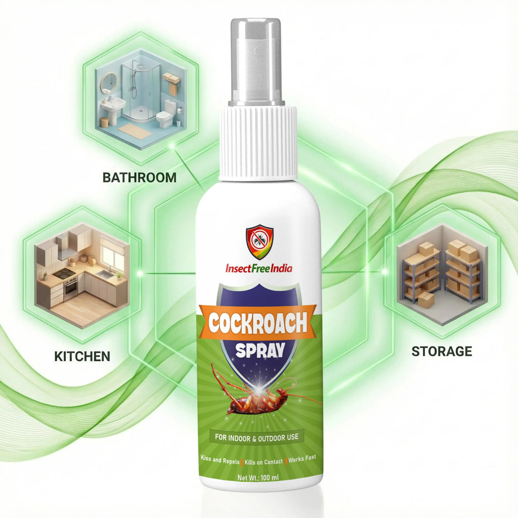 Cockroach Repellent Spray | Non-Toxic Herbal Formula | Fast Home Pest Control