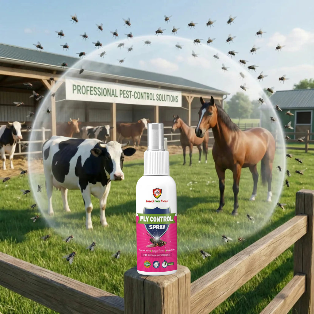 Fast-Acting Fly Control Concentrate – Powerful Insect Killer for Indoor & Outdoor Use