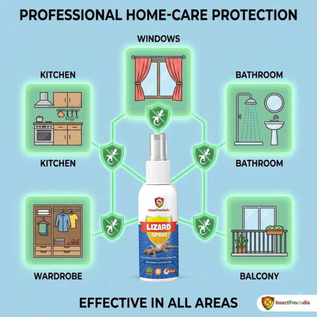 Lizard Repellent Spray – Natural & Effective Indoor Solution