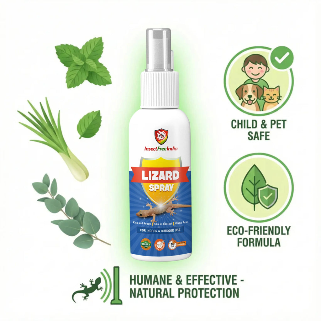 Lizard Repellent Spray – Natural & Effective Indoor Solution
