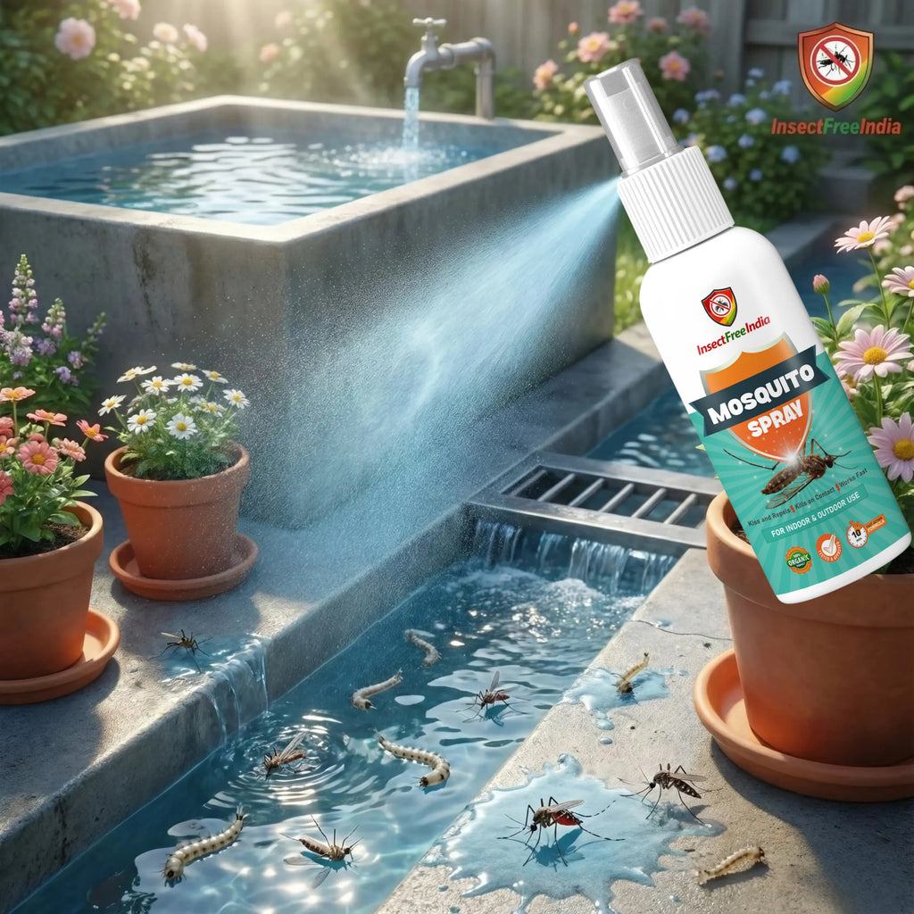 Permanent Mosquito Killer Concentrate | Fast-Acting Larvae & Mosquito Eliminator | Long-Term Home Protection